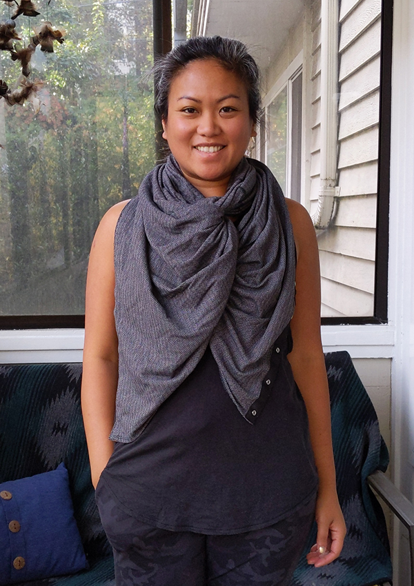 How to Wear lululemon Vinyasa Scarf Twist Front Dangle