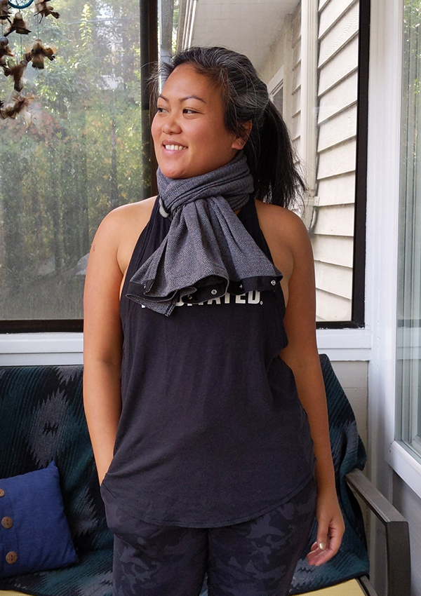 How to Wear lululemon Vinyasa Scarf Loop and Dangle