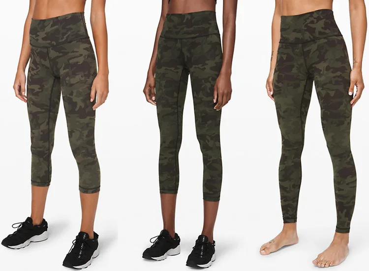 lululemon Incognito Camo Print - Complete Collection - Schimiggy Reviews