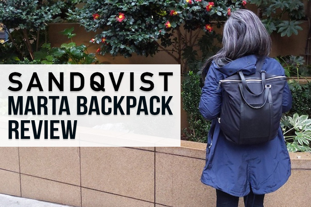 SANDQVIST Review: Minimalist and Urban Marta Backpack