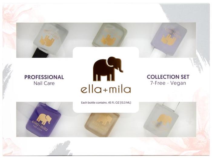 ella + mila nail care collection set