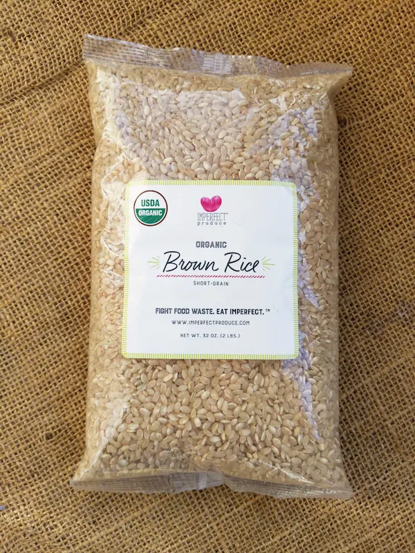 imperfect foods brown rice grains