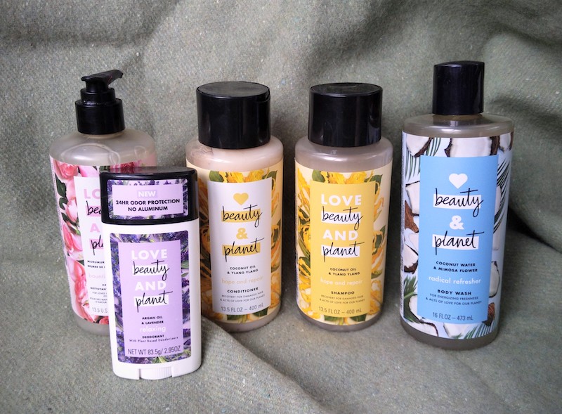 love beauty and planet bodycare and haircare