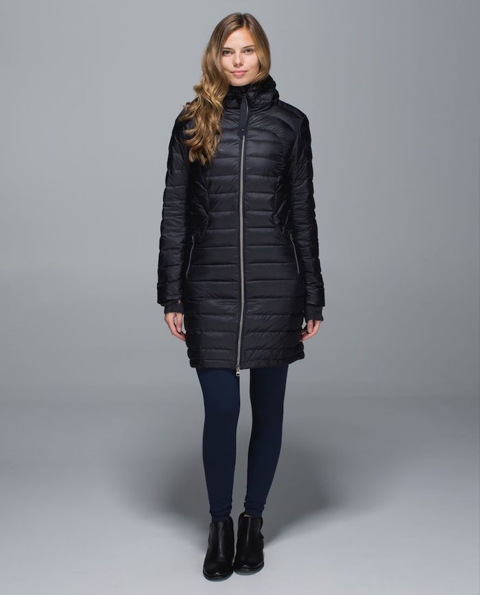 lululemon 1x A Lady Black Coat Puffy | Schimiggy