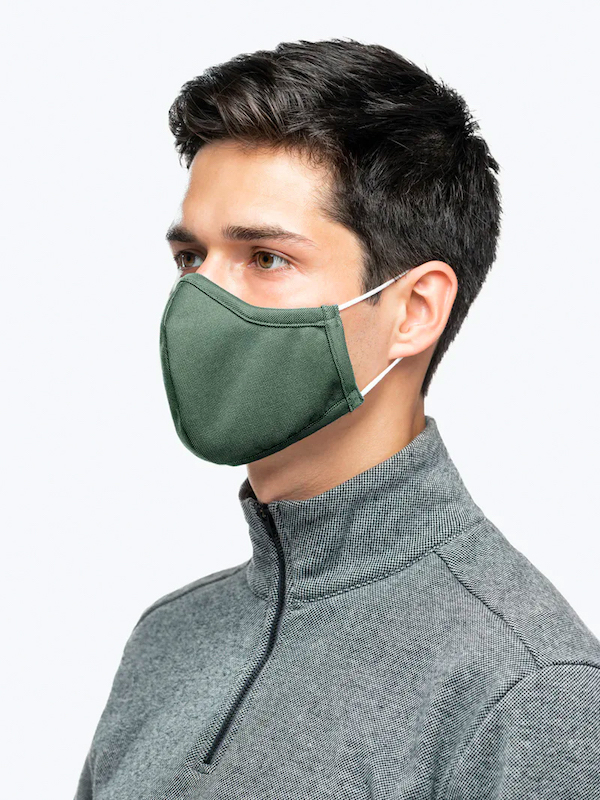 Ministry of Supply Apollo Face Mask Green