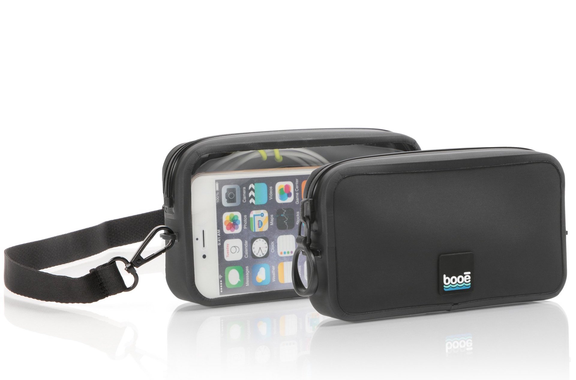 booe waterproof fanny pack black