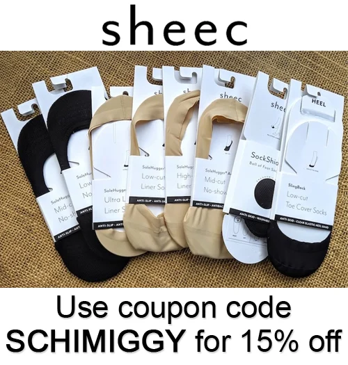 sheec socks coupon code SCHIMIGGY
