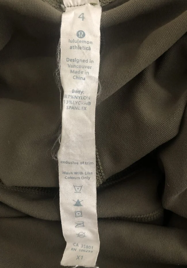 Lulu got my order wrong and of course my size is sold out(ordered the  open tie back short sleeve spiced chai in a 4, rip tag says 2 big tag says 4