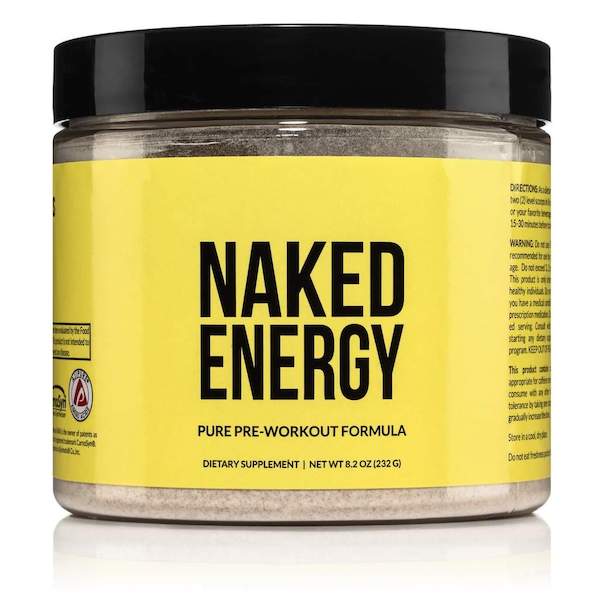 Naked Energy Natural Pre Workout Formula