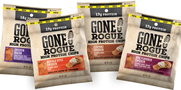 gone rogue high protein chicken chips