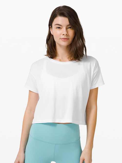 lululemon crop t shirt