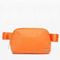 lululemon everywhere belt bag tiger neon orange