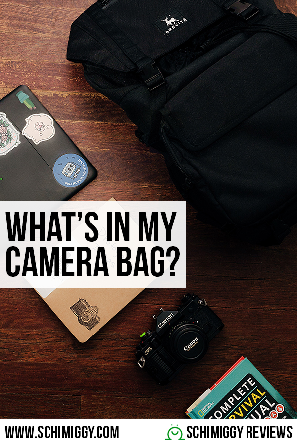 What is In My Camera Bag Schimiggy