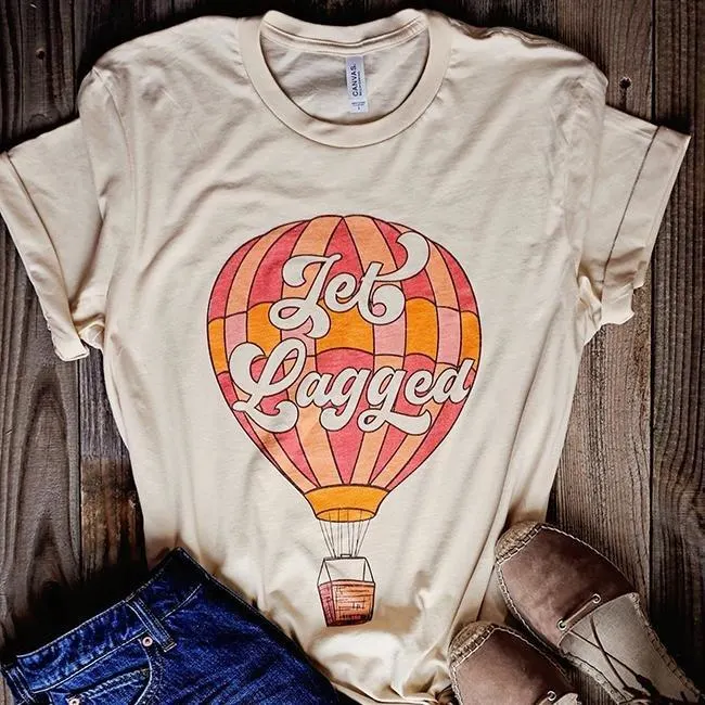 alley and rae jet lagged t-shirt