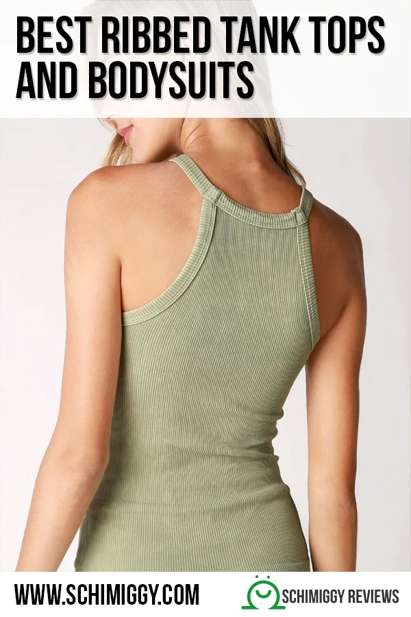 schimiggy best ribbed tank tops and bodysuits