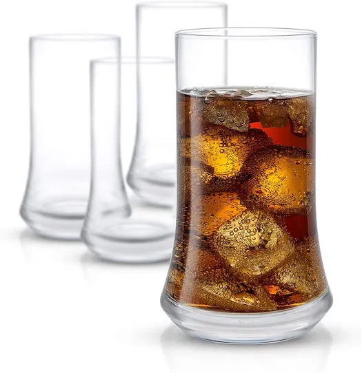 JoyJolt Cosmos Highball Glasses