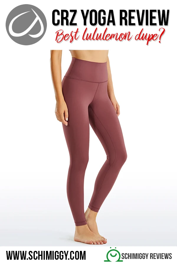 CRZ Yoga Review: lululemon Dupe Activewear - Schimiggy