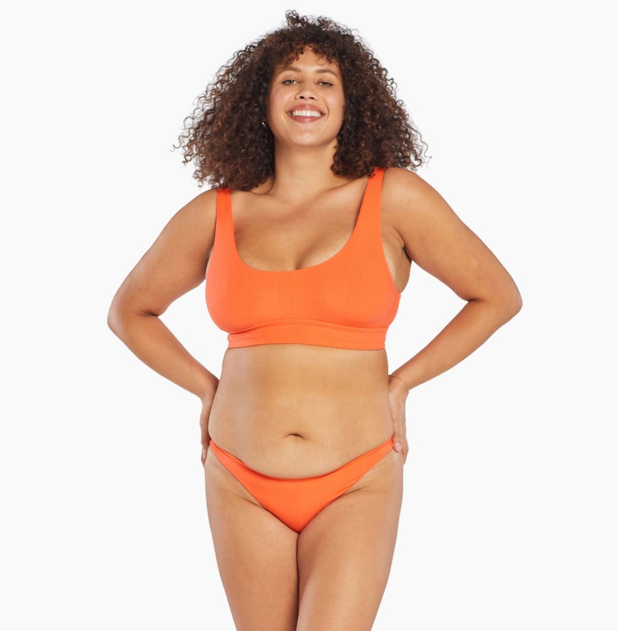 vitamin a sienna bikini in orange crush