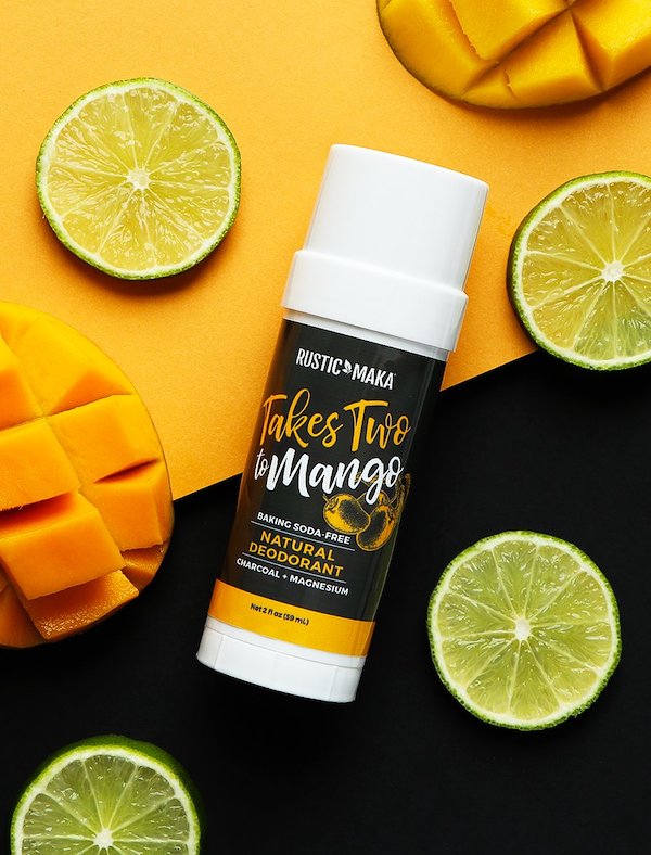 rustic maka natural deodorant mango
