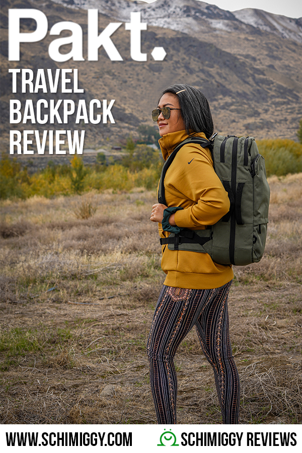 PAKT Review Travel Backpack Schimiggy