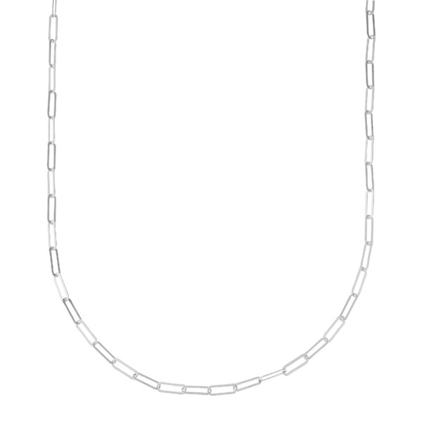 Silpada the Long Way Necklace Silver Chain Link
