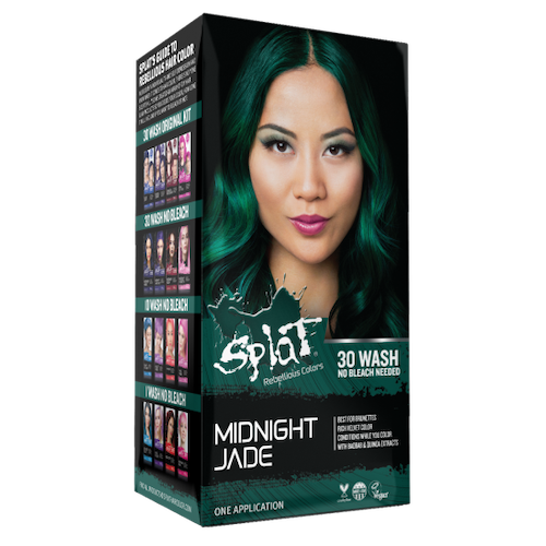 Splat Hair Dye Midnight Jade Green hair color