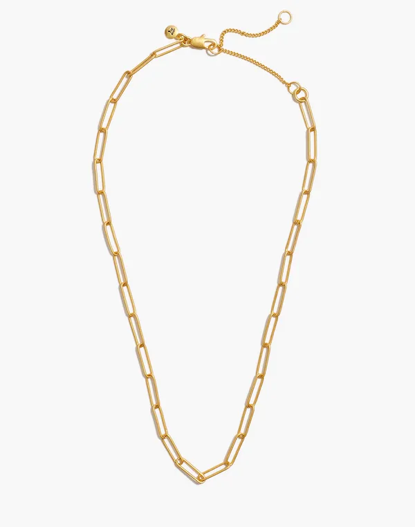 Madewell Vintage Chain Necklace Gold