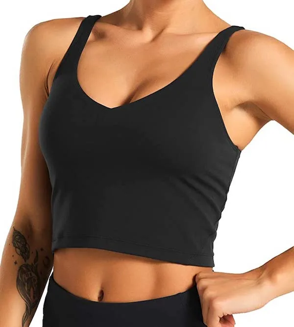 The Gym People Align Tank Dupe Black