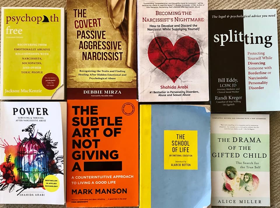 recommended narcissist books personality disorder