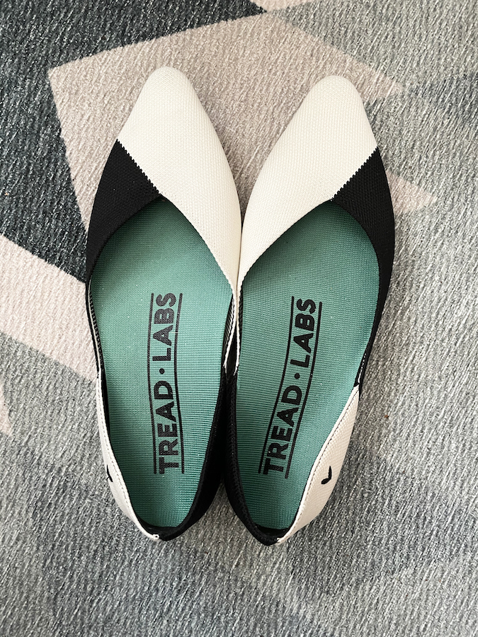 VIVAIA valencia flats with tread labs sole inserts