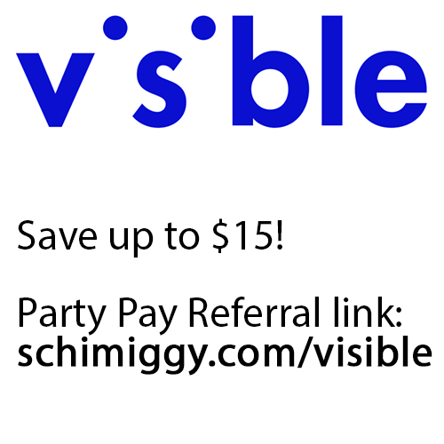 Visible Coupon Code SCHIMIGGY