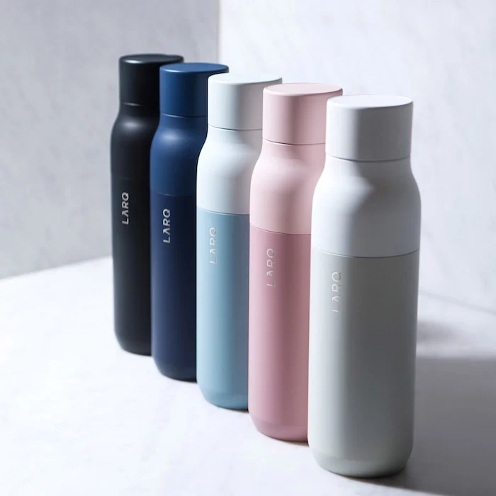 larq water bottle uv sanitization