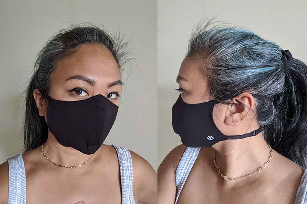 lululemon face masks - are they any good? compairing non-medical masks