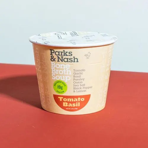 Parks and Nash Tomato Basil Bone Broth Soup