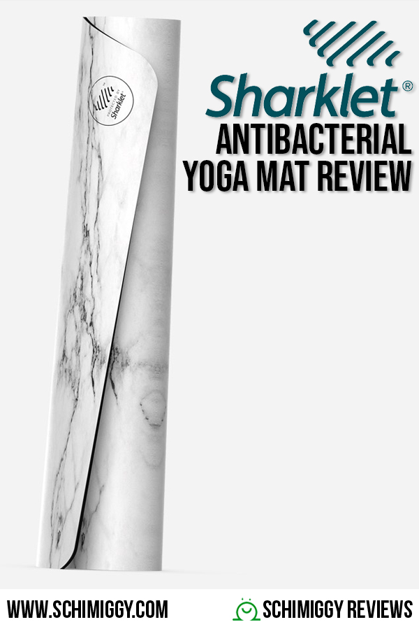 Sharklet review antibacterial yoga mat schimiggy
