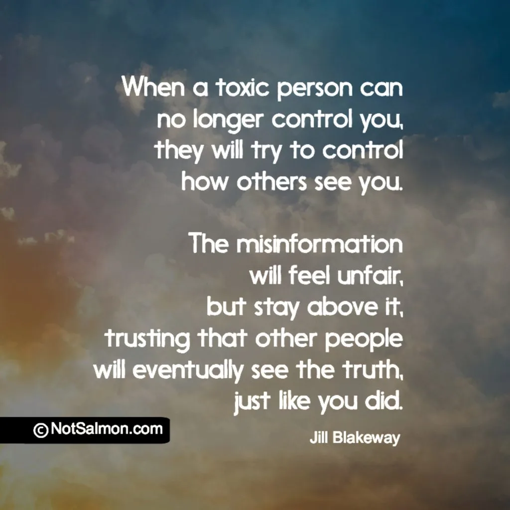 toxic people try to use the smear campaign