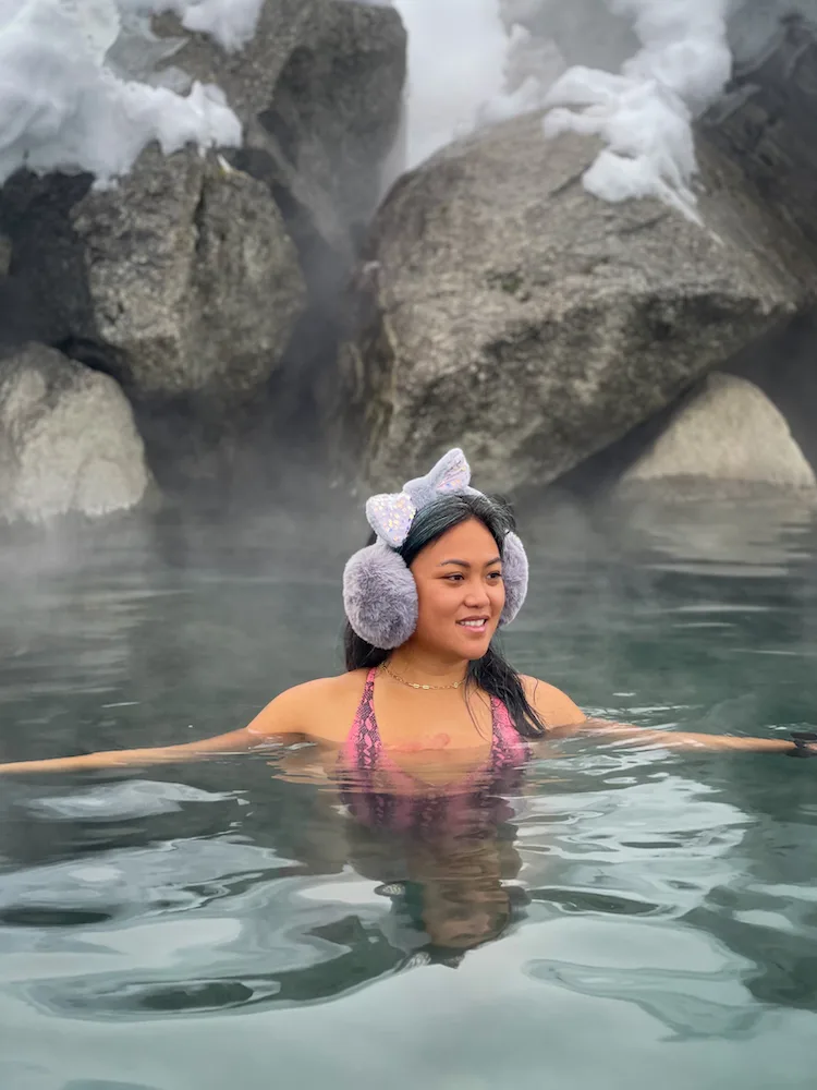 Chena Hot Springs poses Fairbanks Alaska Travel Guide