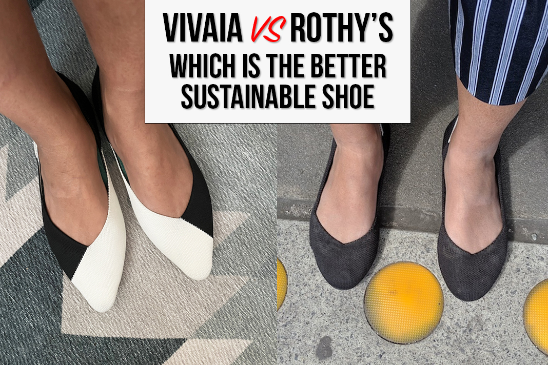 VIVAIA versus Rothys the better sustainable shoe