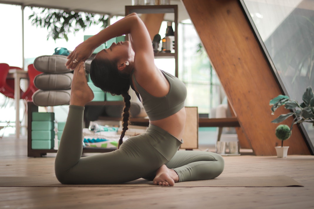 king pigeon yoga pose