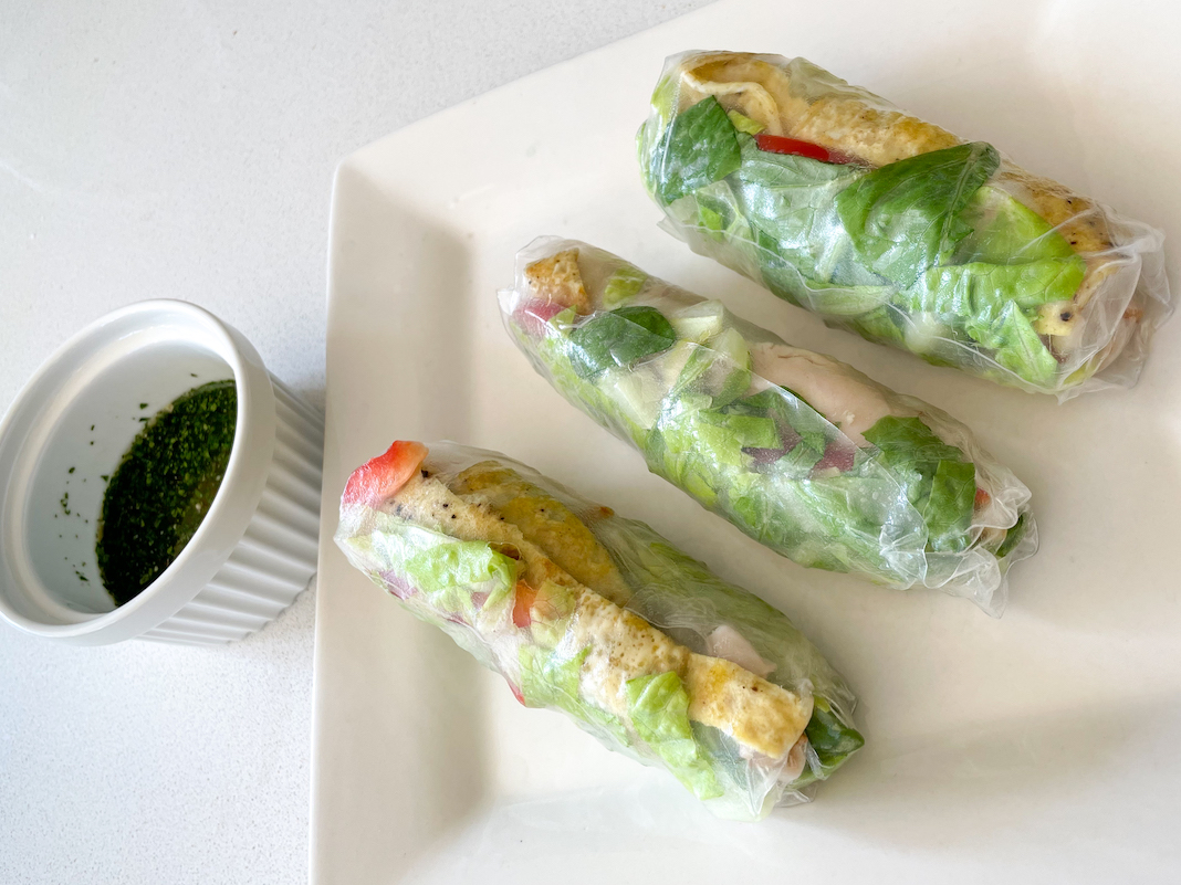 Breakfast Spring Rolls Recipe