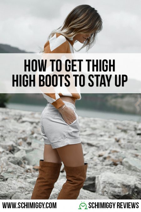 make thigh high boots stay up
