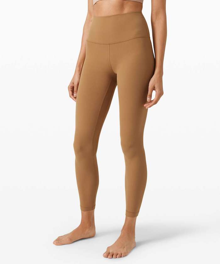 lululemon Align Pant in Saddle Brown nude