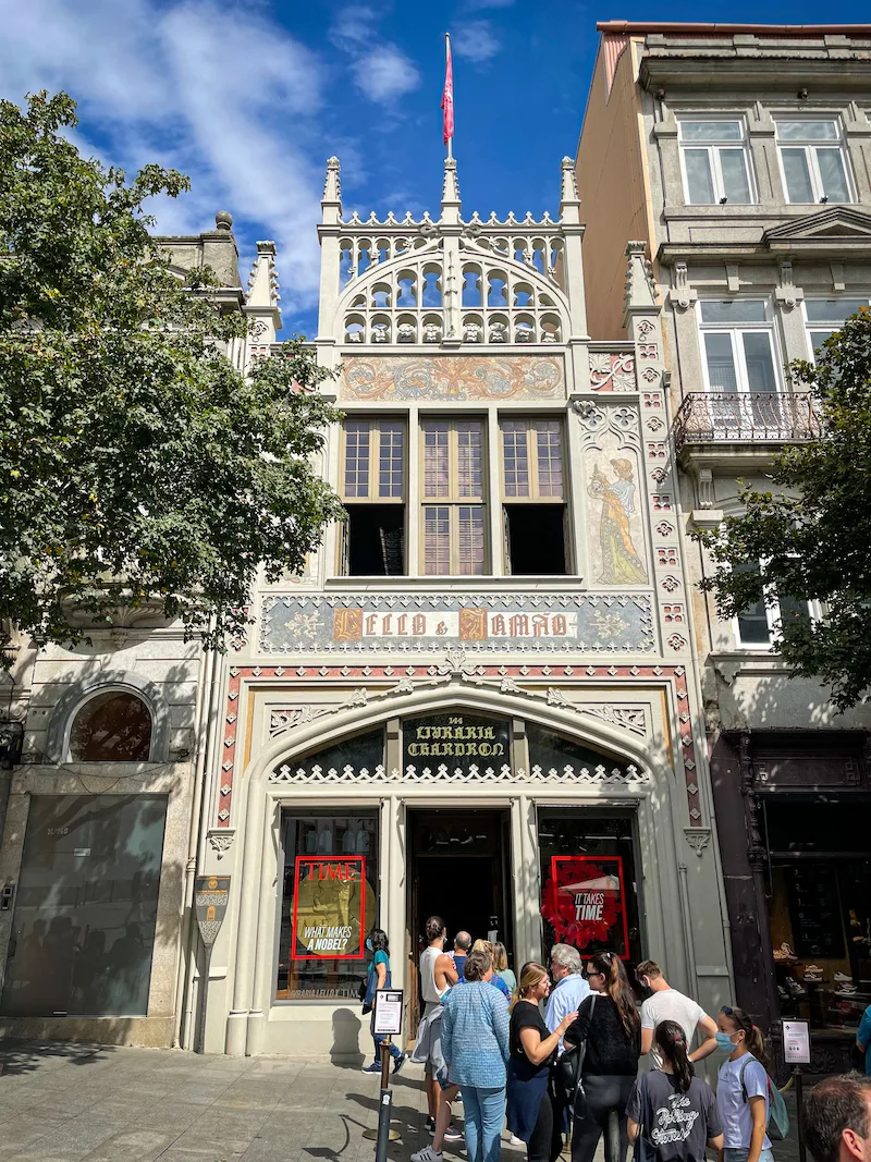 Livraria Lello library bookstore Porto Portugal