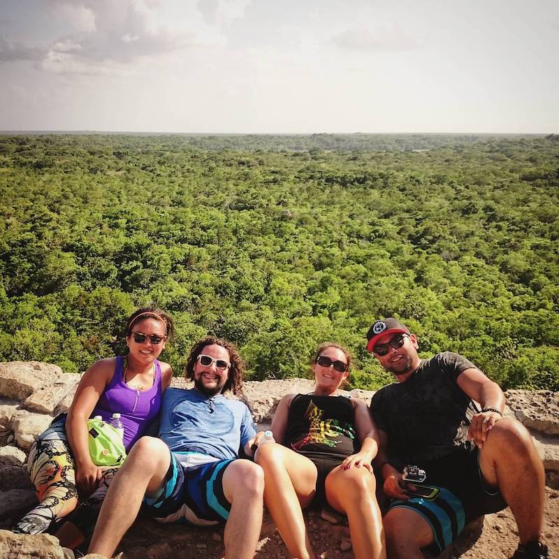 top of coba ruins tulum mexico travel guide