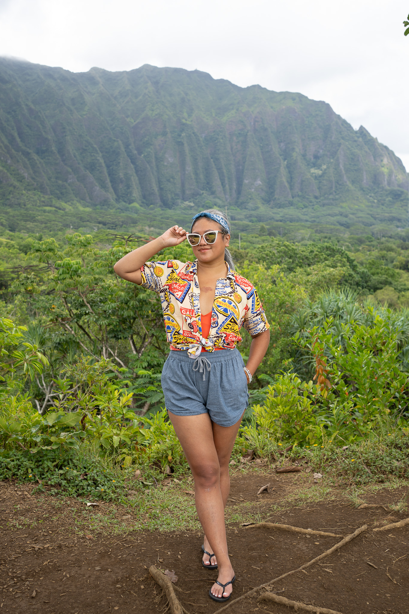 Ho’omaluhia Botanical Garden quay sunglasses bohio playa gallo shirt oka b bristol sandals what to wear in 80 degree weather