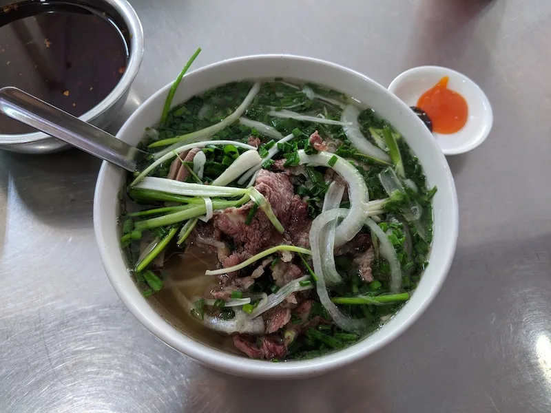 Hanoi style Pho from Pho Co Mai in Ho Chi Minh City