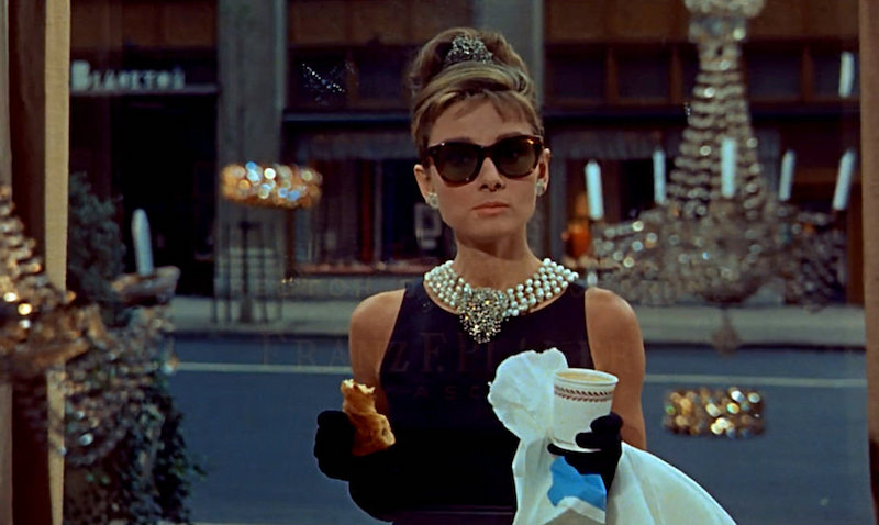 Audrey Hepburn Cat Eye Sunglasses in Breakfast at Tiffanys movie