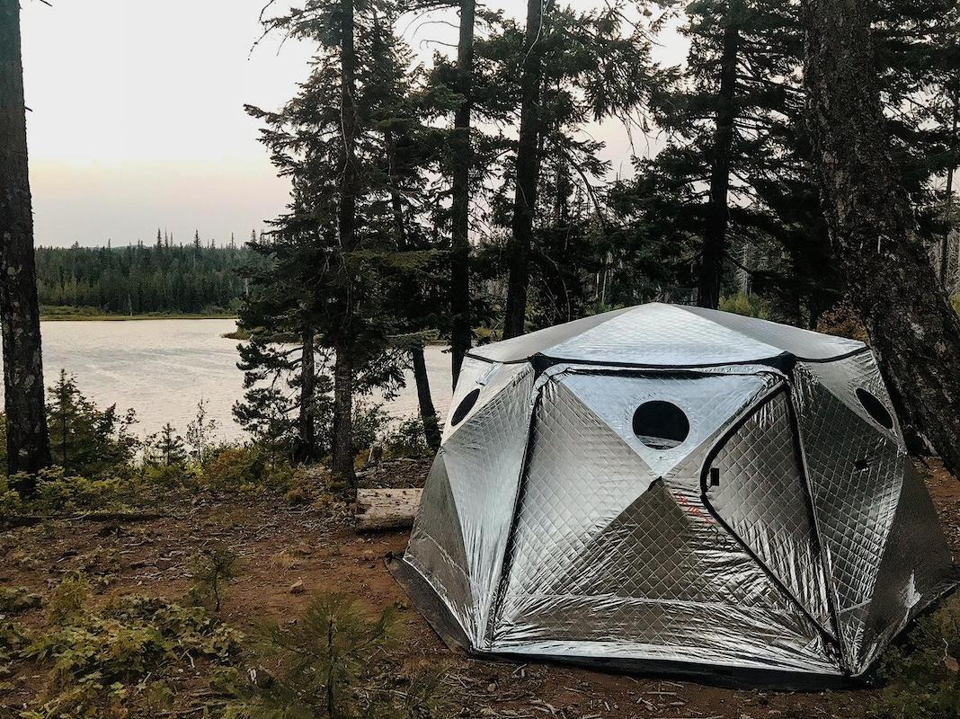 Shiftpod temperature regulating tent
