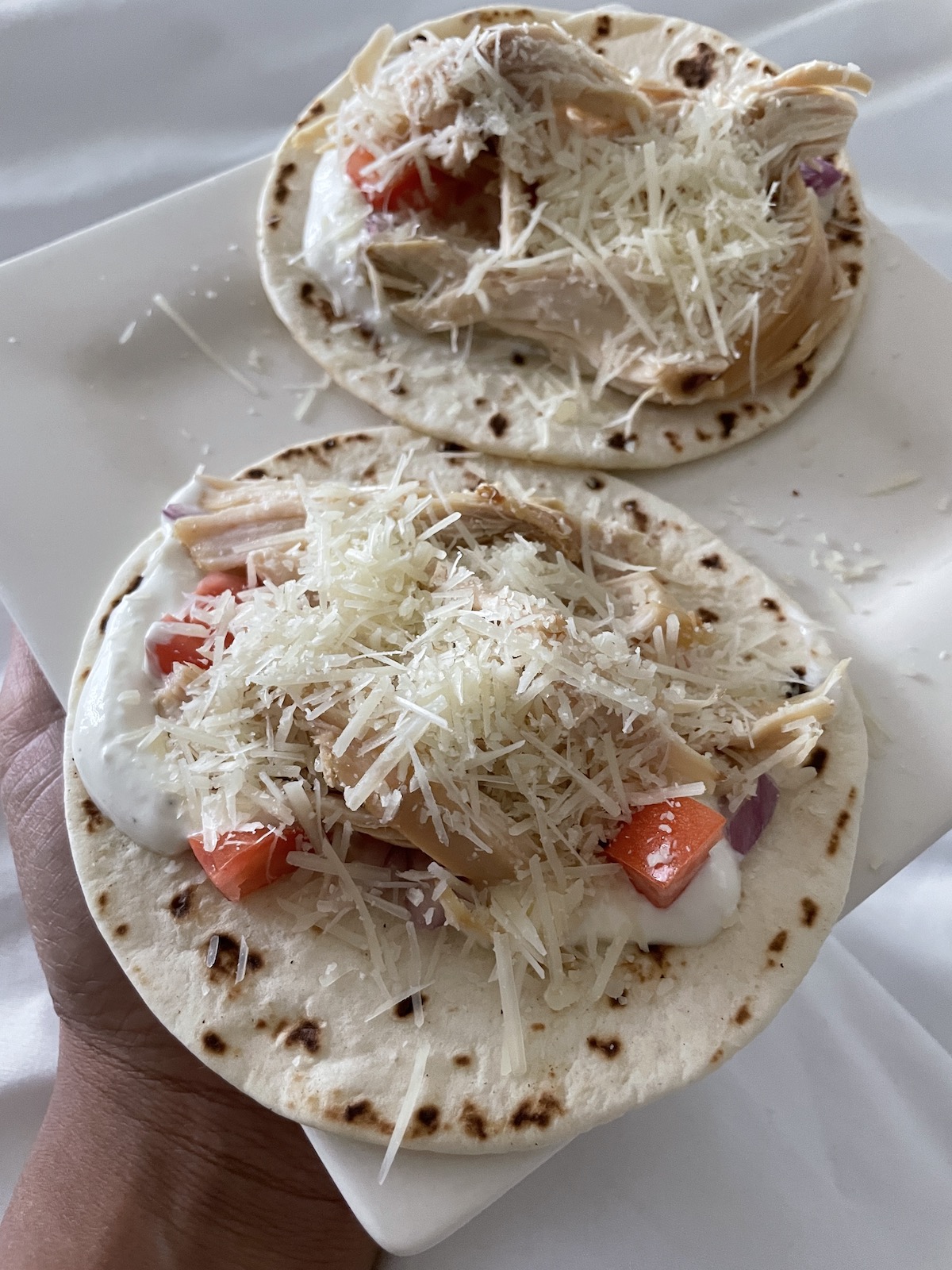 COPYCAT Del Taco Chicken Soft Taco Recipe