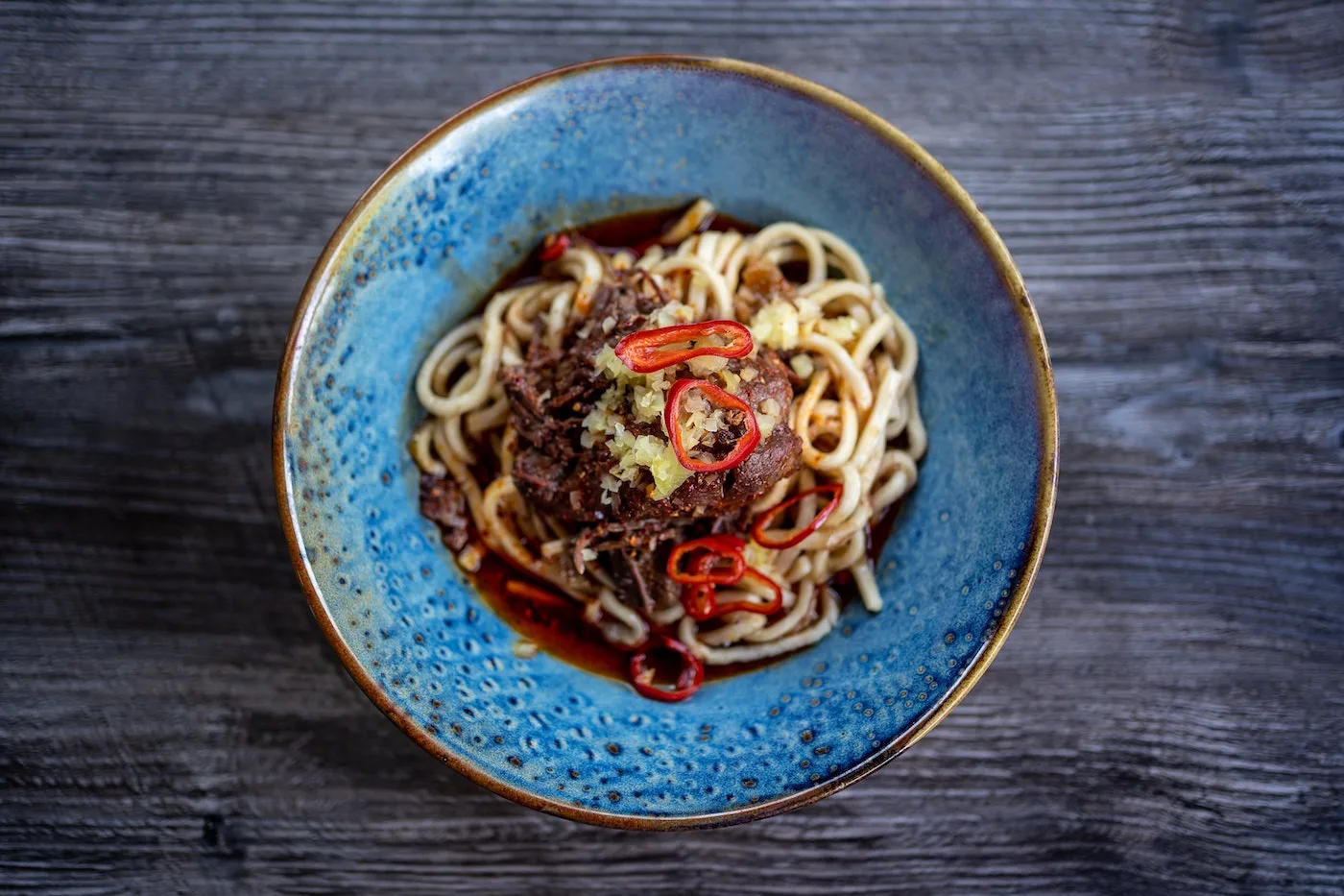 Reckless Noodle Bar and Cocktails Mala Pork Cheek Noodles